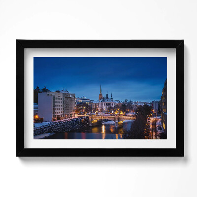 Keretezett kép Panoráma Pilsen Csehország