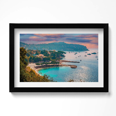 Keretezett kép Kilátás a Côte d'Azurra