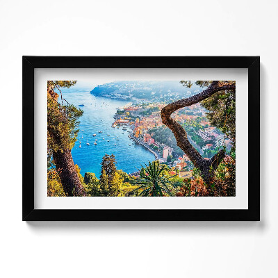 Kép keretben Village of Villefranche- sur-Mer