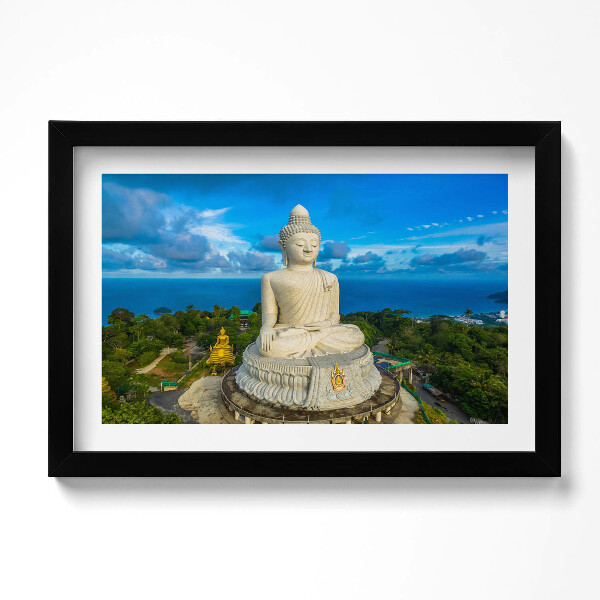 Kép keretben Buddha Phuket Thaiföld