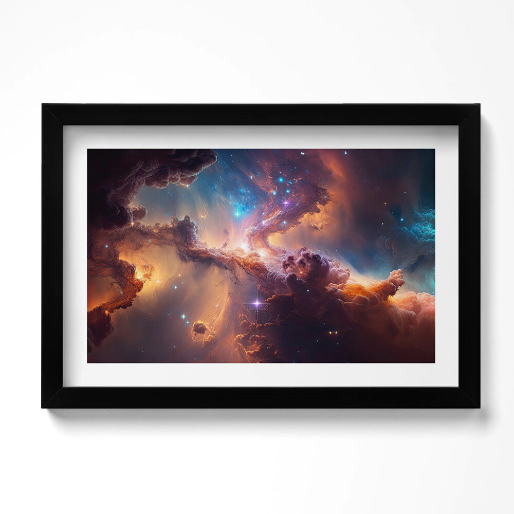 Keretezett kép Világ a csillagok kozmosz