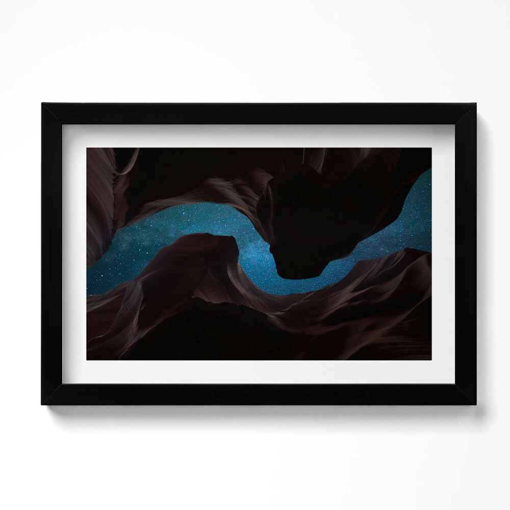 Kép keretben Csillagos égbolt