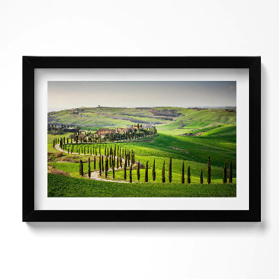 Kép keretben Olasz éghajlati tájkép