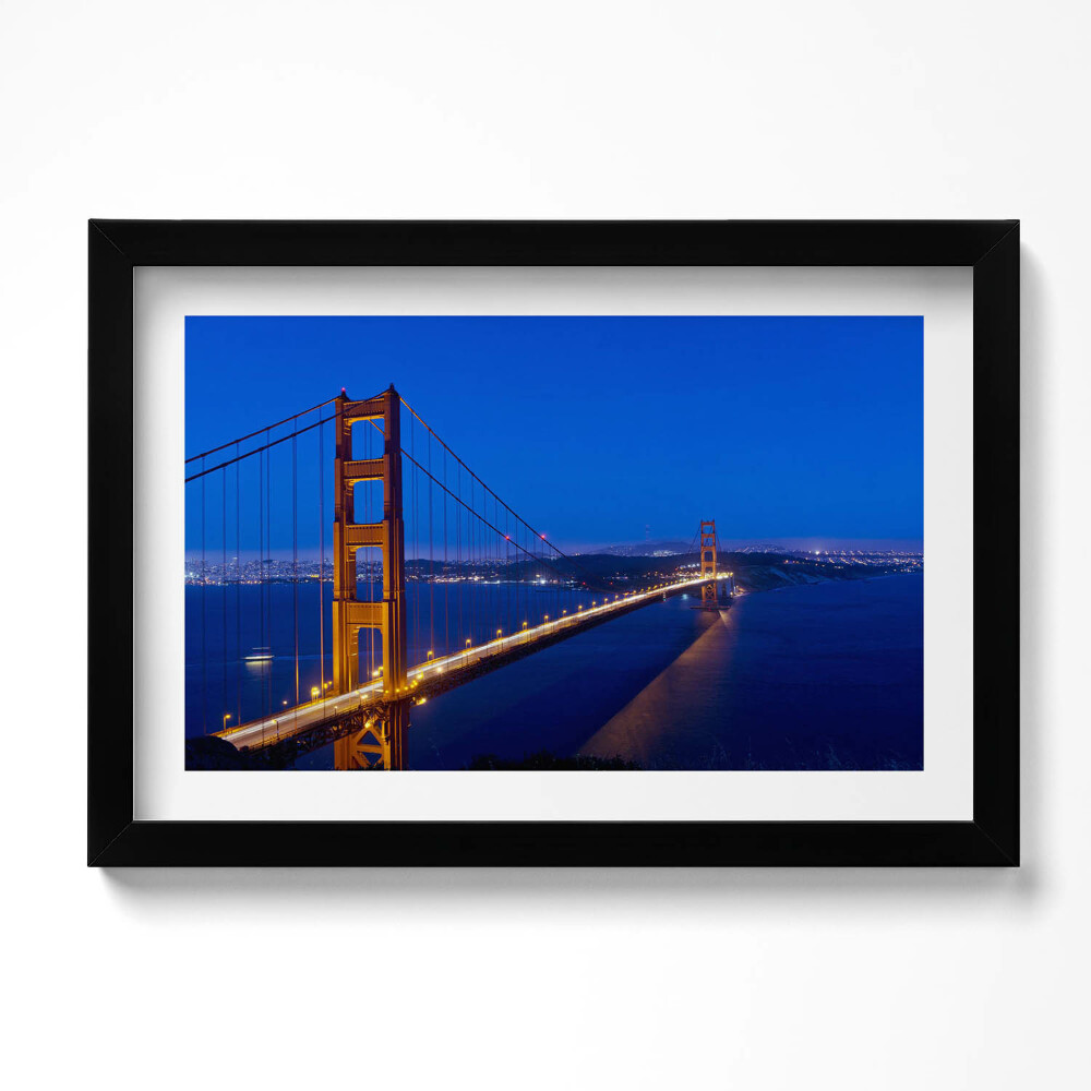 Kép keretben Kilátás a Golden Gate hídra