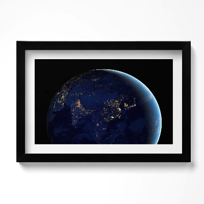 Keretezett kép Földgömb az űrben