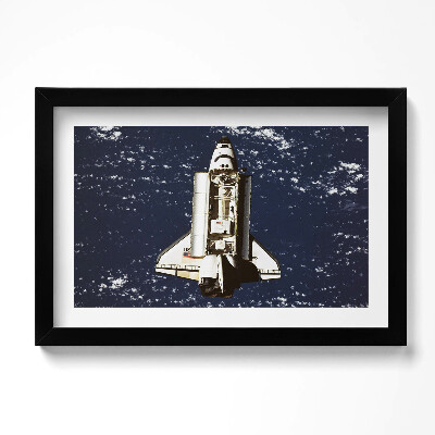 Kép keretben NASA űrhajó