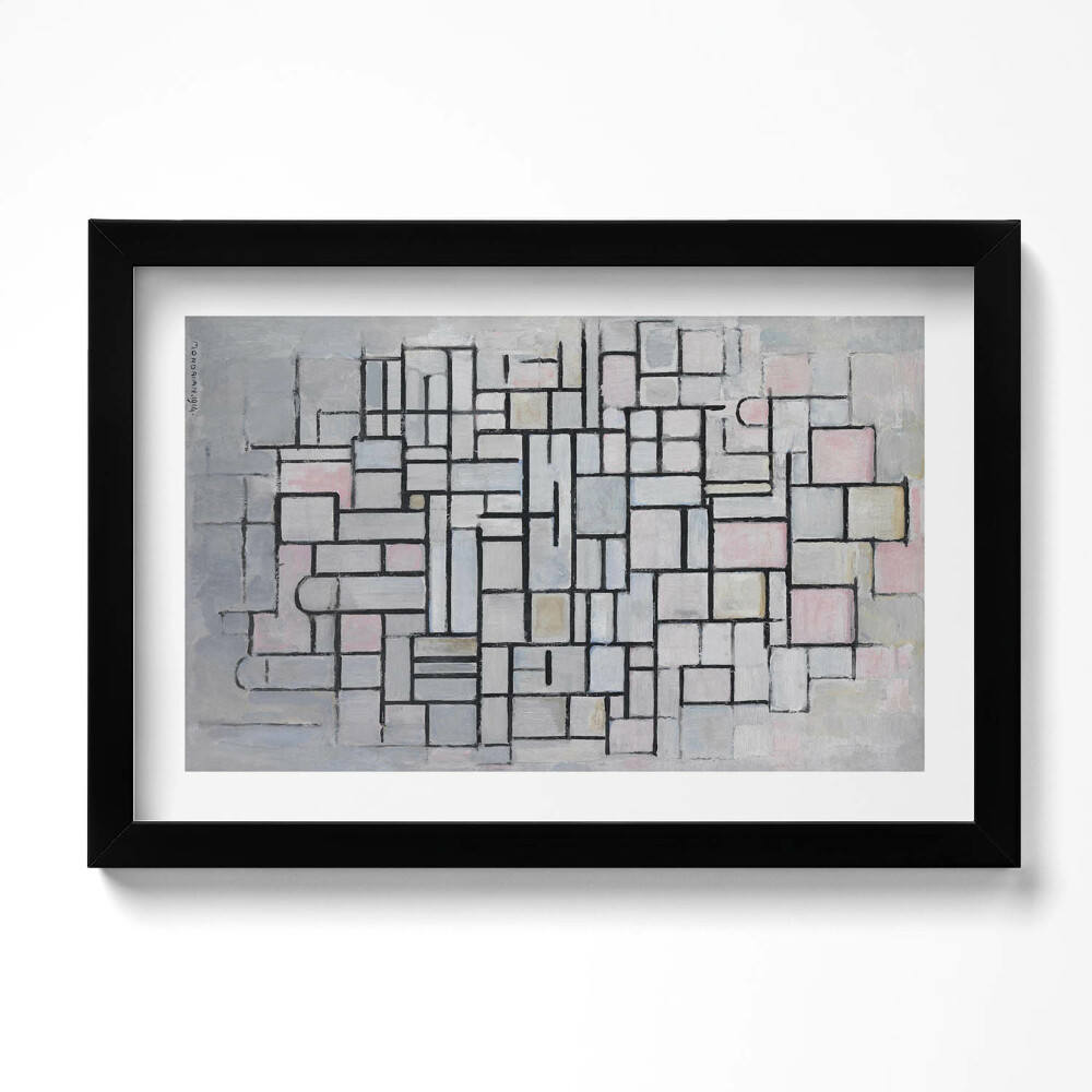 Keretezett kép Modern művészet - Geometrikus vázlat