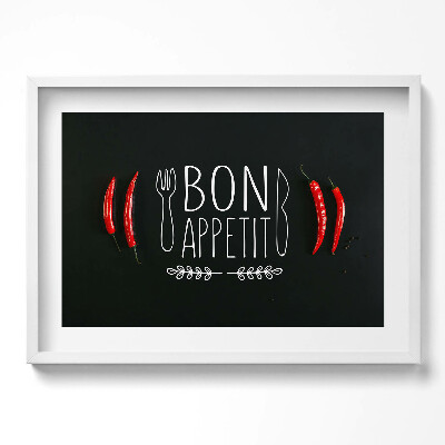 Kép keretben Főzéshez kapcsolódó motívum