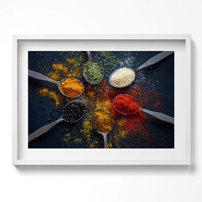 Kép keretben Fűszerek és fűszernövények