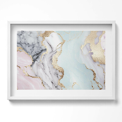 Kép keretben Absztrakt márvány mintázat
