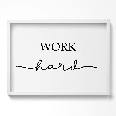 Kép keretben Motiváló felirat: 