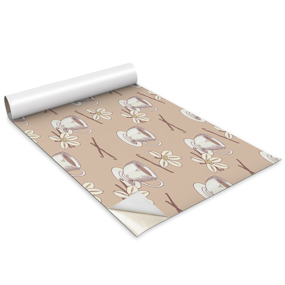 Bútor matrica Csésze kávé vaníliarúddal