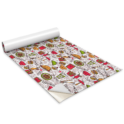 Bútor matrica Étterem bon appetit