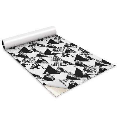 Dekoratív bútor matrica Mintás háromszögek