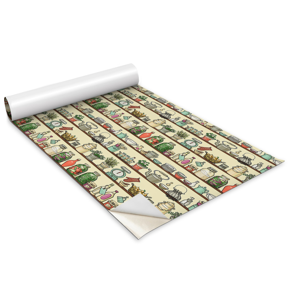 Dekoratív bútor matrica Konyhai tárgyak rajzolása