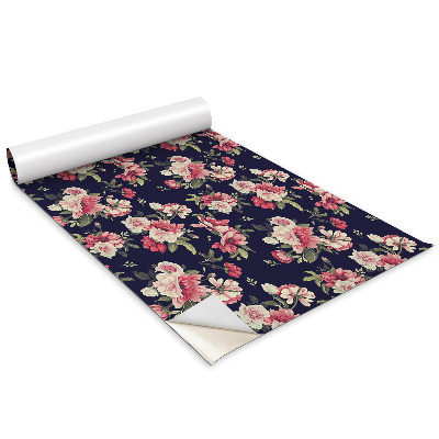 Bútor matrica Rózsaszín virágok