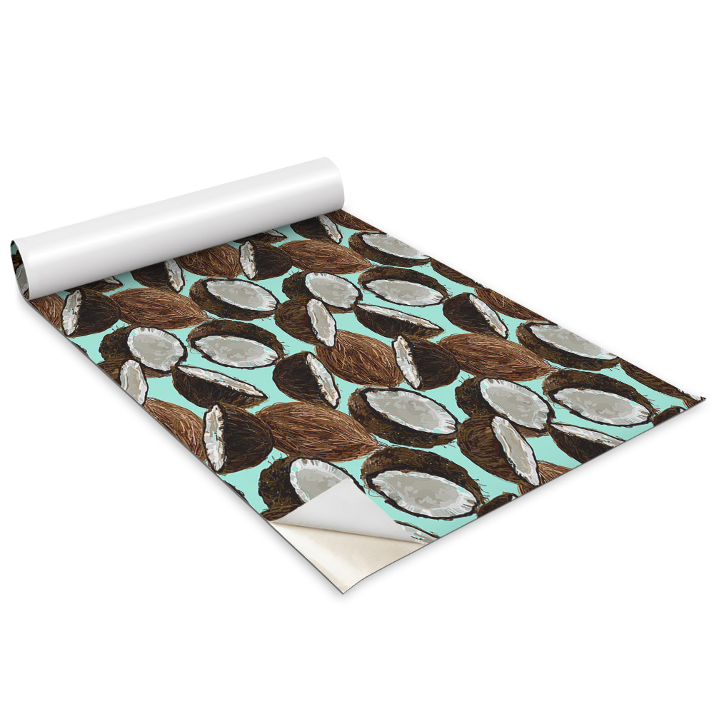 Dekoratív bútor matrica Rajzfilm kókuszdió