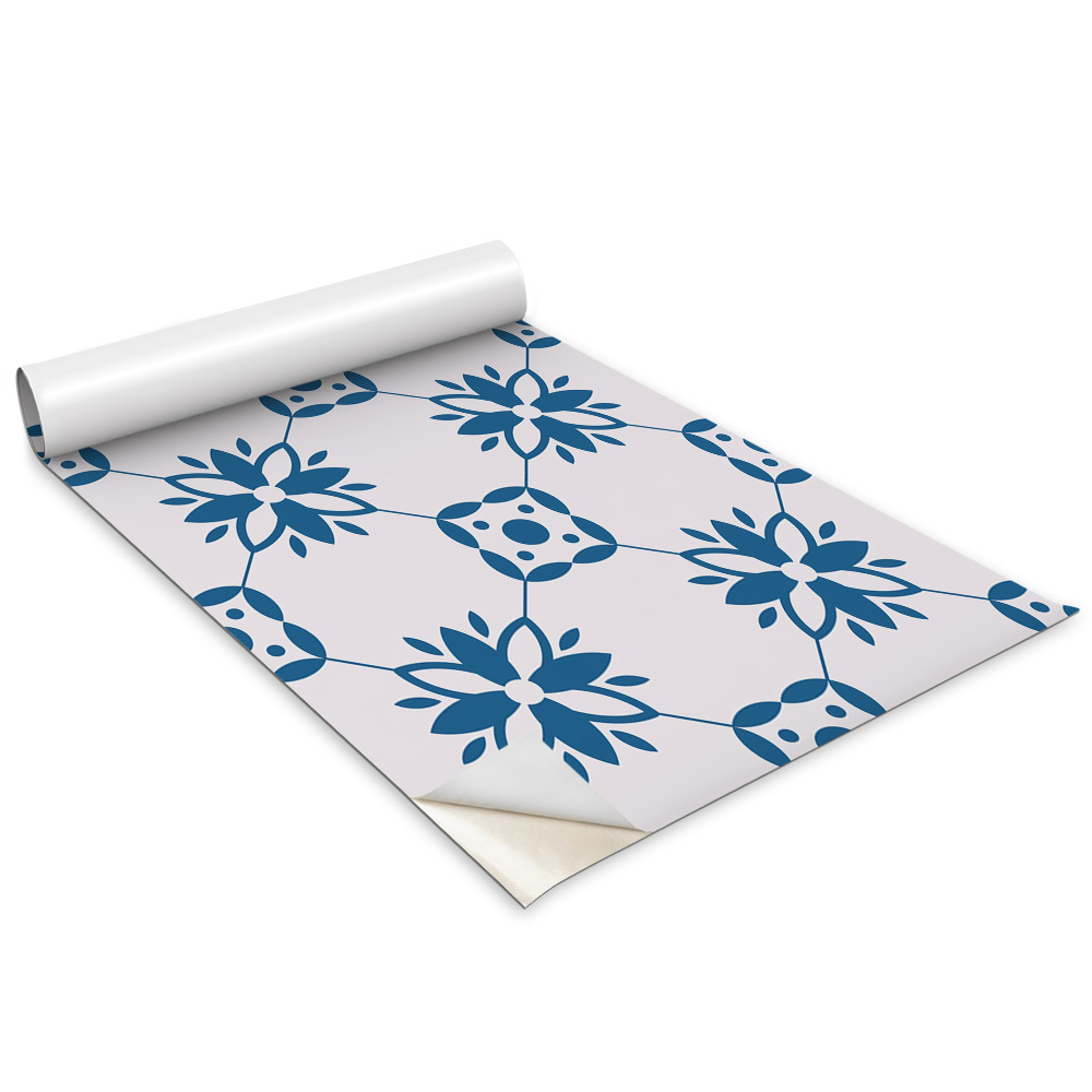 Dekoratív bútor matrica Virágos díszítés