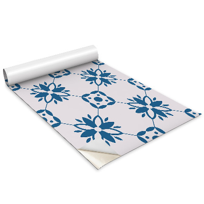 Dekoratív bútor matrica Virágos díszítés