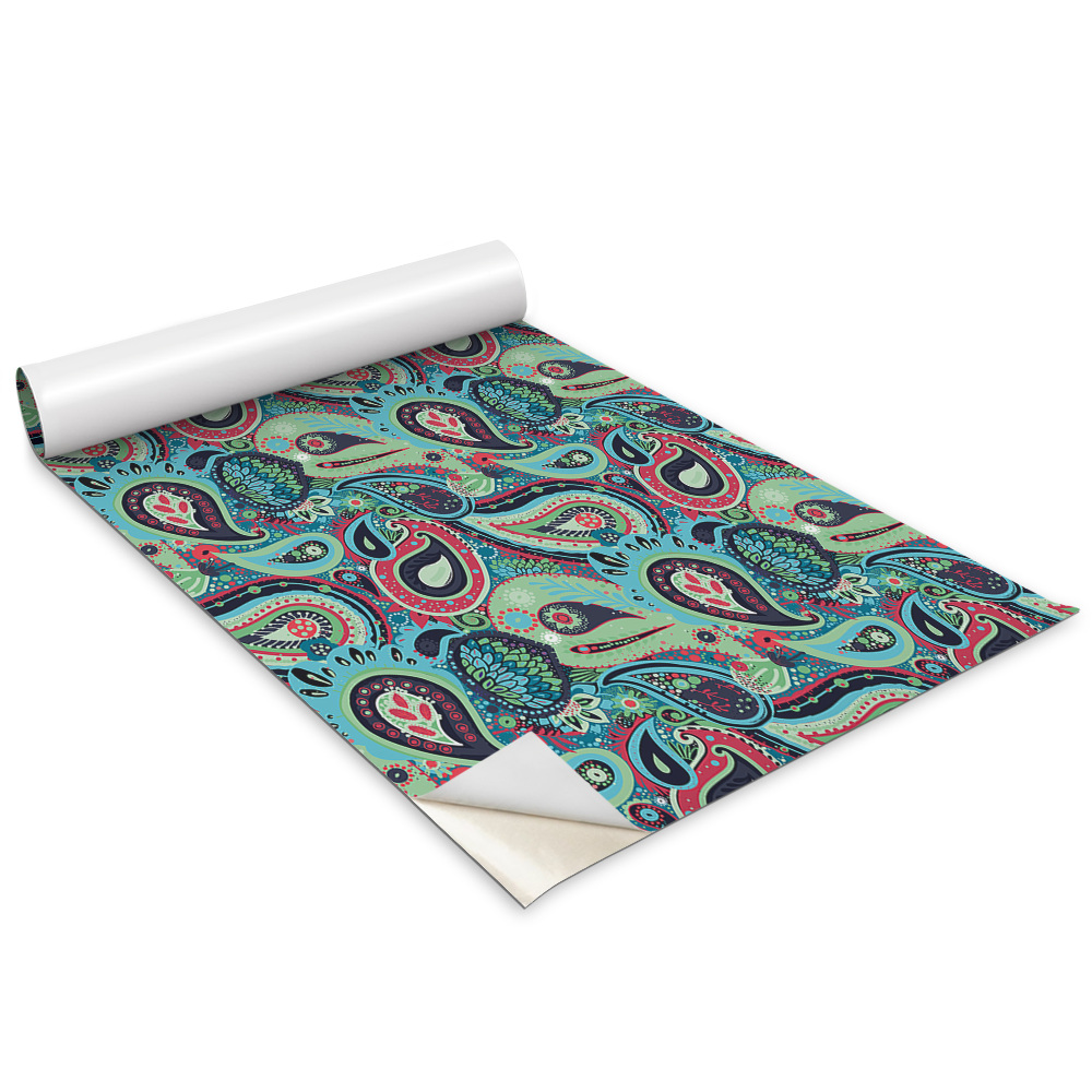 Dekoratív bútor matrica Könnycseppek Paisley minta