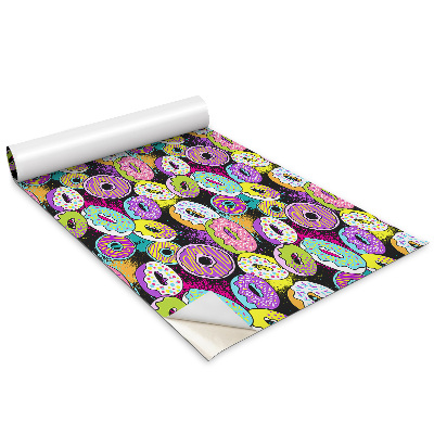 Bútor matrica Színes fánkok