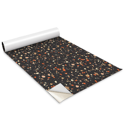 Dekoratív bútor matrica Sötét terrazzo