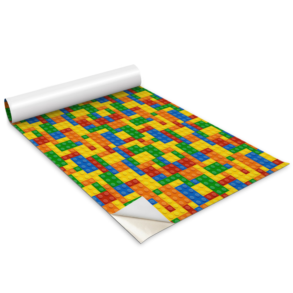 Bútor matrica Színes tömbök