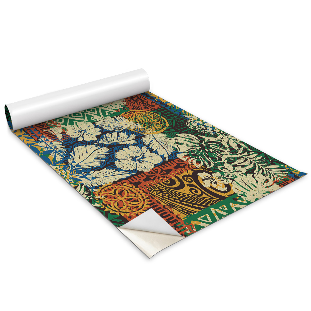 Dekoratív bútor matrica Hawaii virágos minta