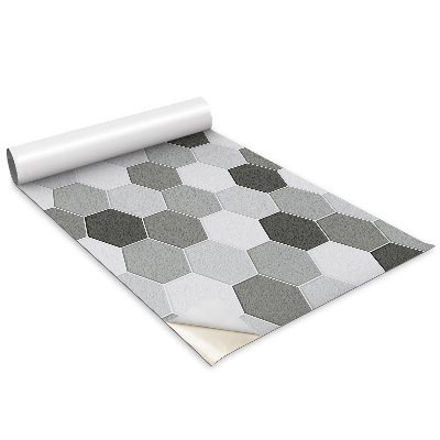 Bútor matrica Szürke hatszögek