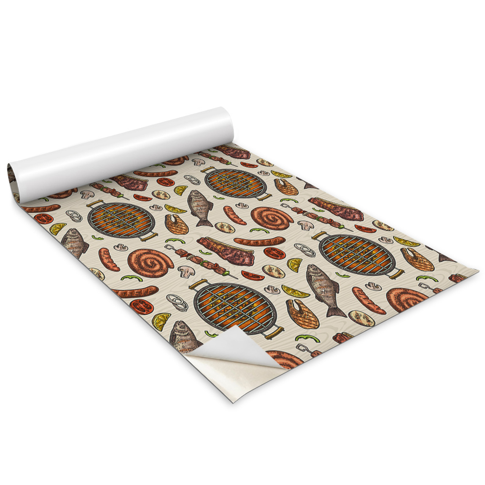 Bútor matrica Grill ételek