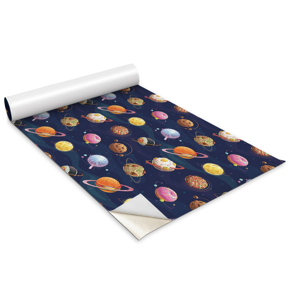 Dekoratív bútor matrica Rajzoló bolygók