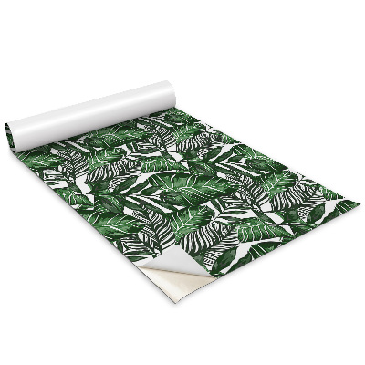 Bútor matrica Zöld levelek