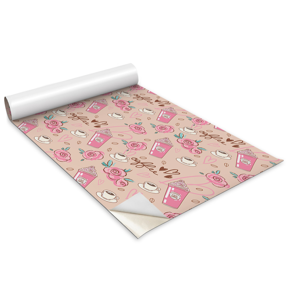 Bútor matrica Rajzolás kávé