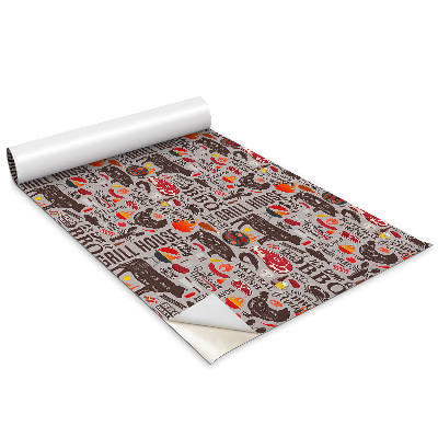 Bútor matrica Rajz barbecue