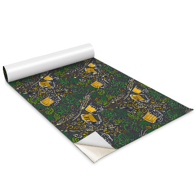 Dekoratív bútor matrica Sör komló