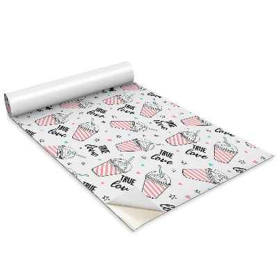 Dekoratív bútor matrica Karikatúra koktél