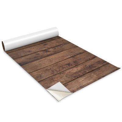 Bútor matrica Sötét fa deszkák