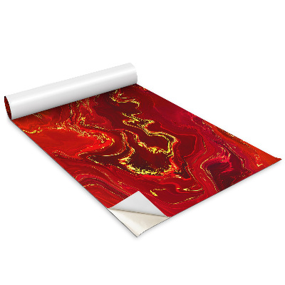 Dekoratív bútor matrica Láva márvány