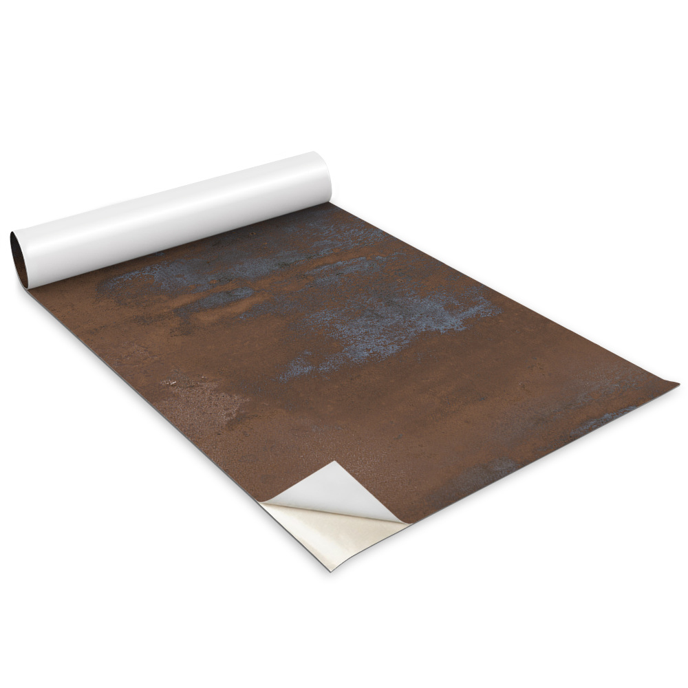 Bútor matrica Régi fémlemez motívum