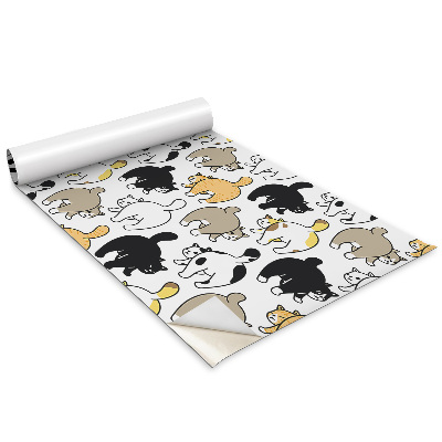 Dekoratív bútor matrica Macskák