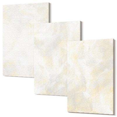 Háromrészes vászonkép szett Világos textúra ecsetvonásokkal design