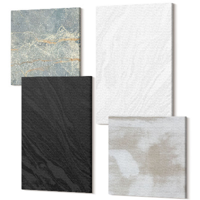 Négy részes vászonkép szett Elegáns kőszerkezetek különböző színei