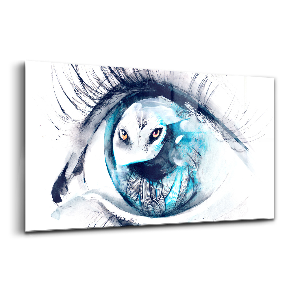 Üvegkép falra Farkas szeme