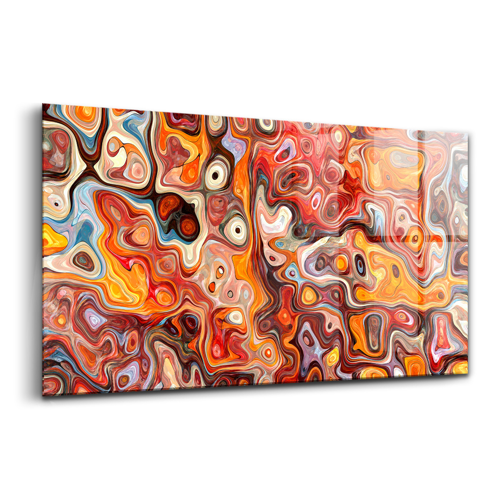 Egyedi üvegkép Rendetlenség nagy improvizáció