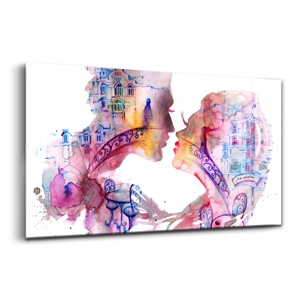 Egyedi üvegkép Két test egy lélek