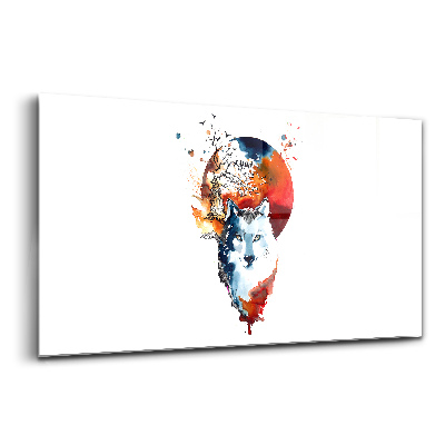 Üvegkép Vérfarkas telihold és luna