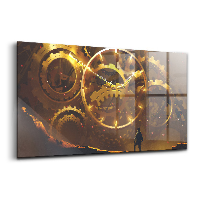 Üvegkép falra Az idő megfizethetetlen mechanizmus