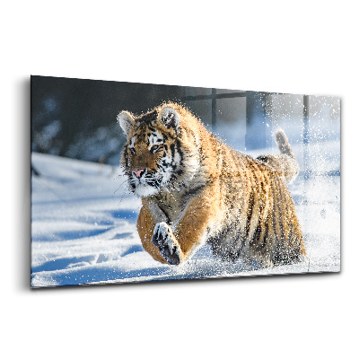 Üvegkép falra Egy bátor lépés előre