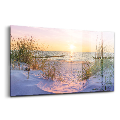 Üvegkép Tengeri lengyel napsütés