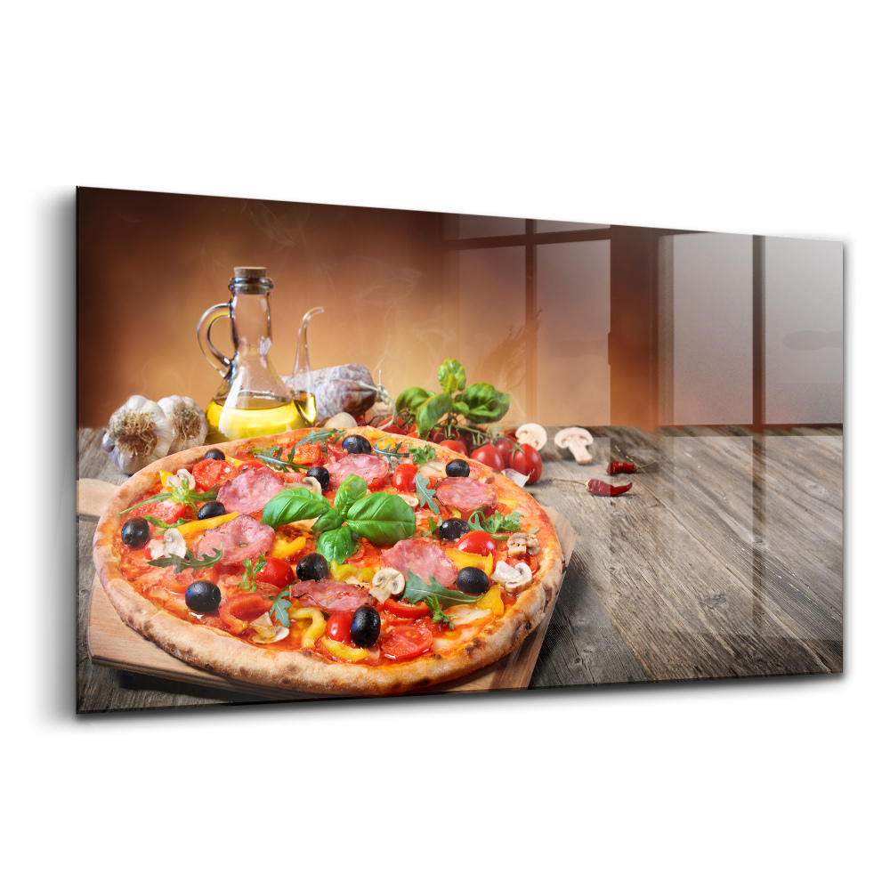 Üvegkép Kulináris élvezetek Olaszország szíve